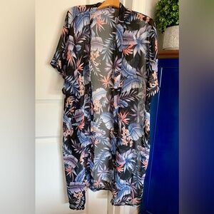 Beautiful tropical kimono